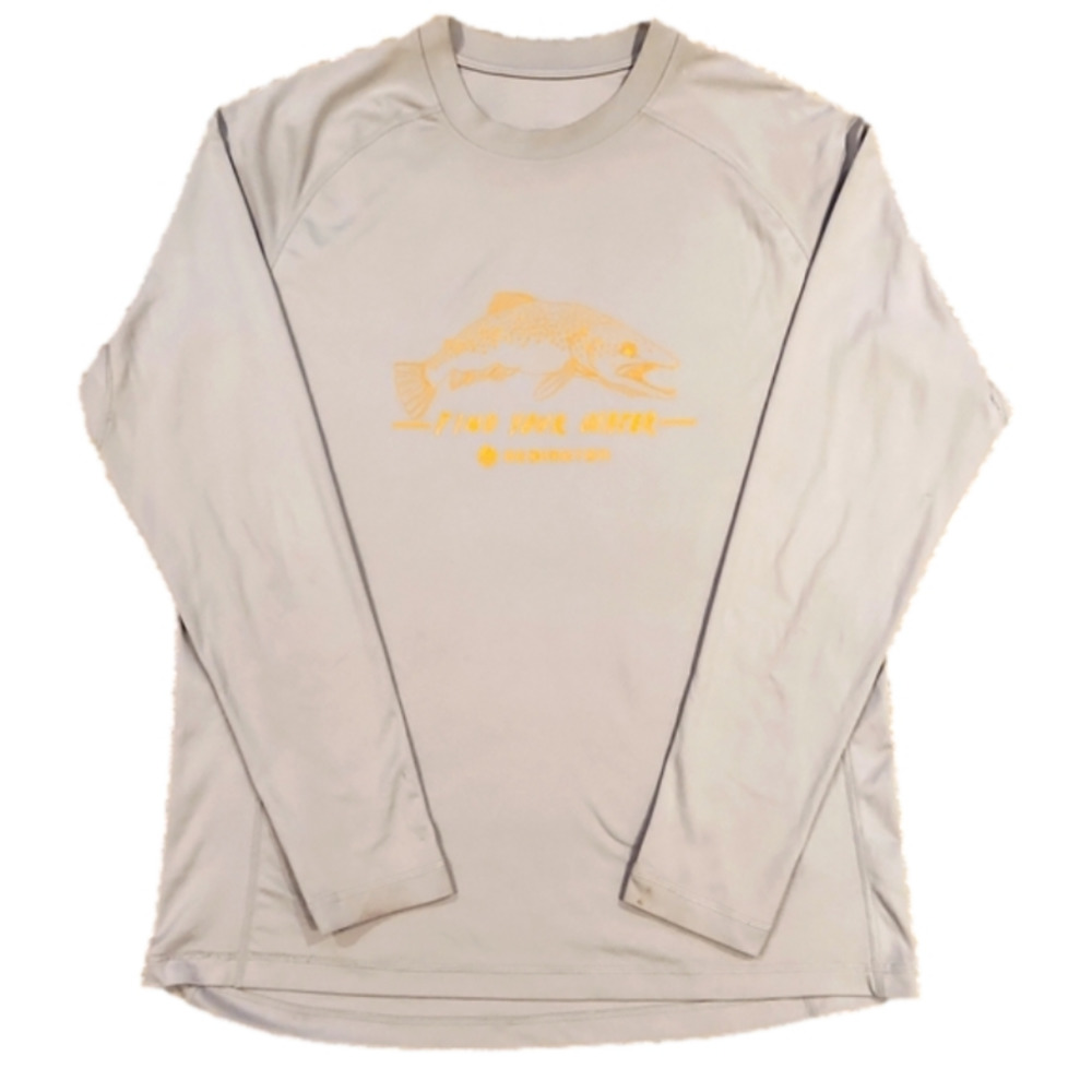 𝅺Redington Grey & Yellow Fly Fishing Shirt